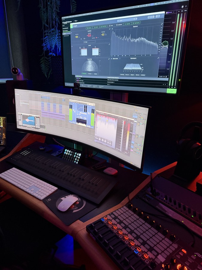Two Minds studio — Mix position